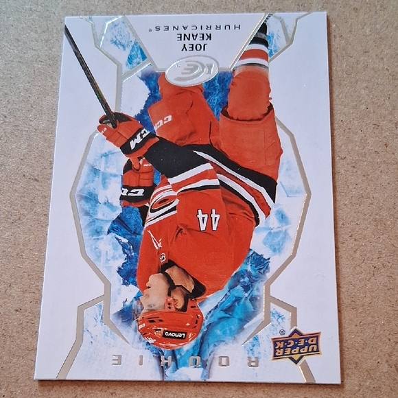 Upper Deck Ice Joey Keane Rookie Card - Picture 3 of 4